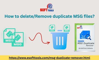 delete duplicate MSG files