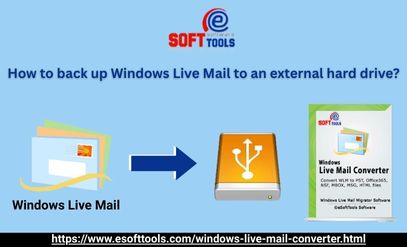 Windows Live Mail to external hard drive