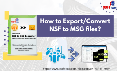 How to Export/Convert NSF to MSG files?